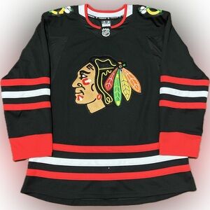Chicago Blackhawks Blank Alt Fanatics NHL Hockey Jersey Size 52
